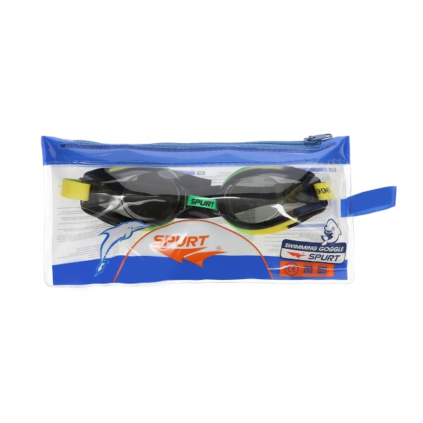 Plavecké brýle SPURT 1200 AF 25 zeleno-žluté
