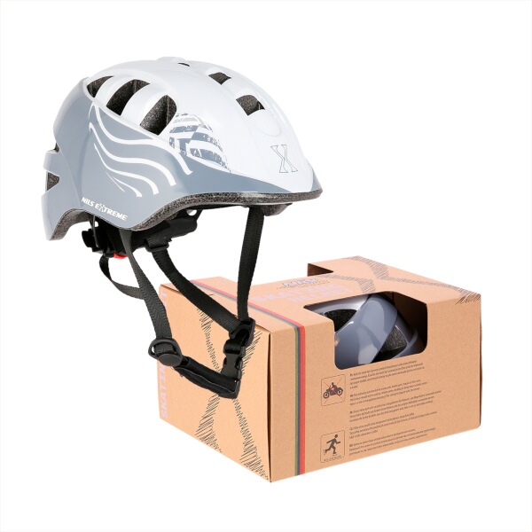 Helma NILS Extreme MTW08 šedá vel. XS (48-55cm)