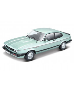 Bburago Plus Ford Capri 1982 light green 1:24