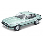 Bburago Plus Ford Capri 1982 light green 1:24