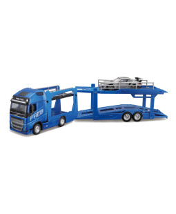 Bburago kamion Volvo FH16 w a Porsche 911 GT2 RS 1:43