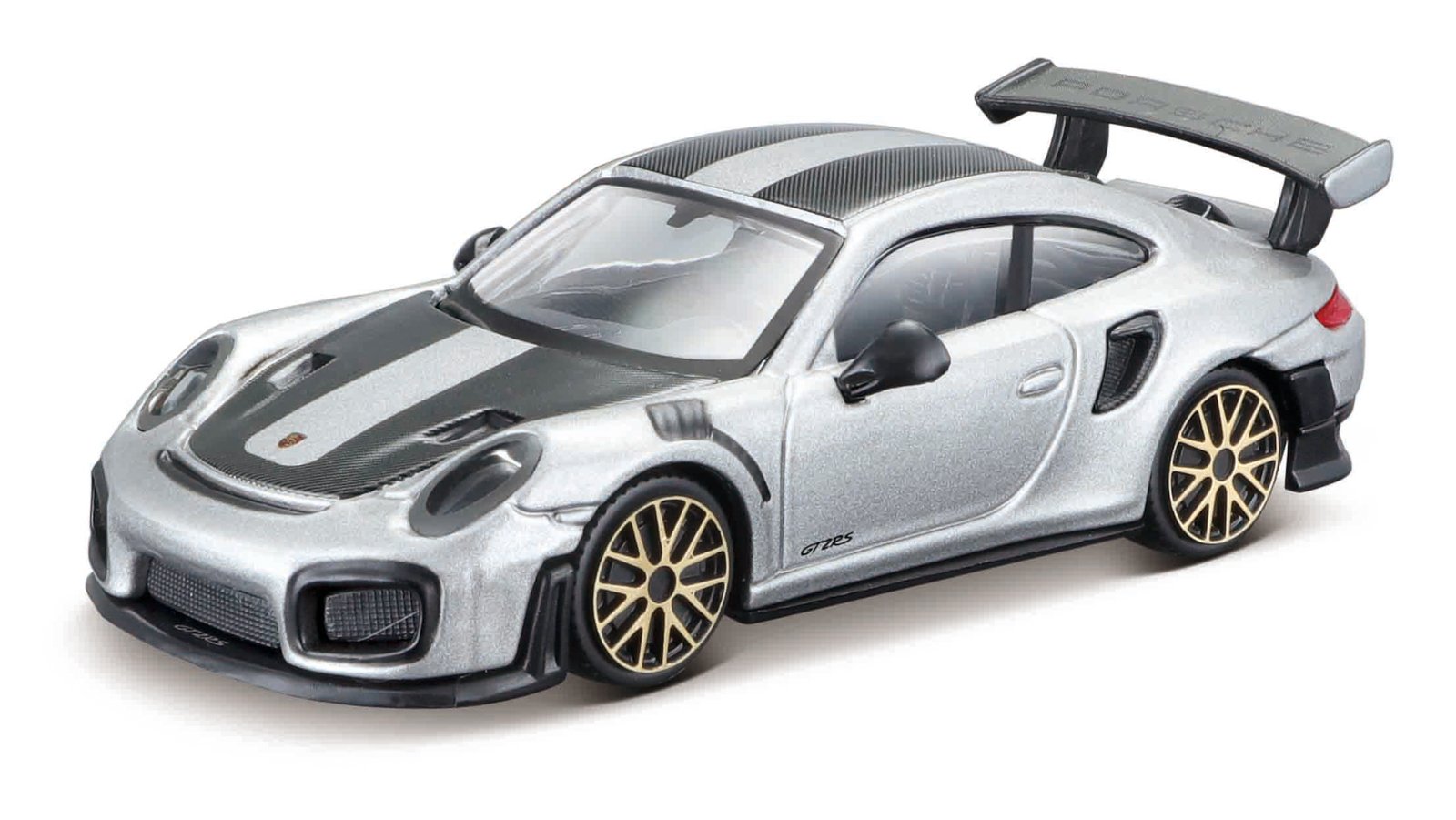 Bburago kamion Volvo FH16 w a Porsche 911 GT2 RS 1:43