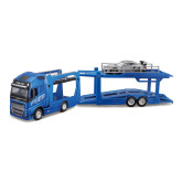 Bburago kamion Volvo FH16 w a Porsche 911 GT2 RS 1:43