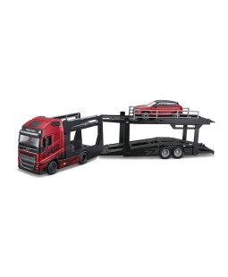 Bburago kamion Volvo FH16 w a Land Rover LRX Concept 1:43