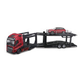 Bburago kamion Volvo FH16 w a Land Rover LRX Concept 1:43