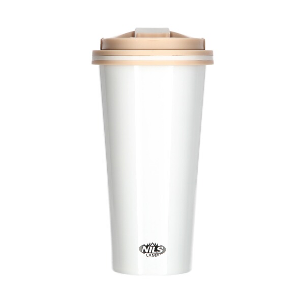 Termohrnek NILS Camp NCB18 bílý, 500 ml.