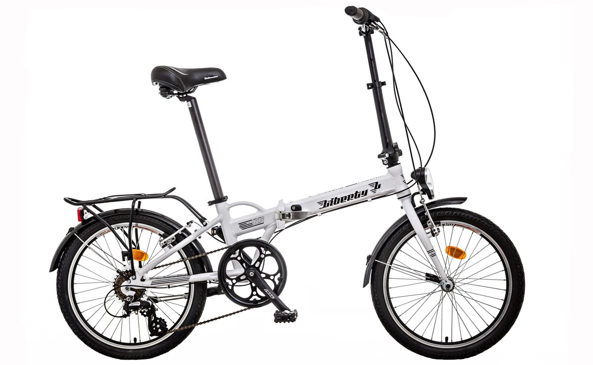 LIBERTY Skládací kolo PHOENIX 7spd 20" 2026 bílé