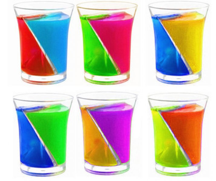 Dvojité panáky, Twister panáka, sada 5 ks