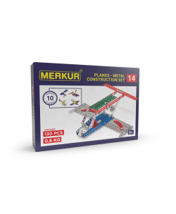 Merkur 014 Letadlo, 119 dílů, 10 modelů