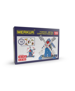 Merkur 019 Mlýn, 182 dílů, 10 modelů