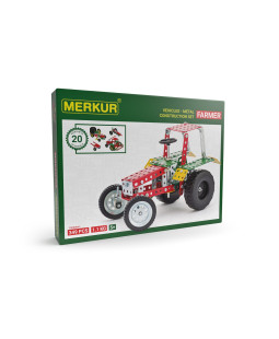 Merkur Farmer Set, 341 dílů, 20 modelů 