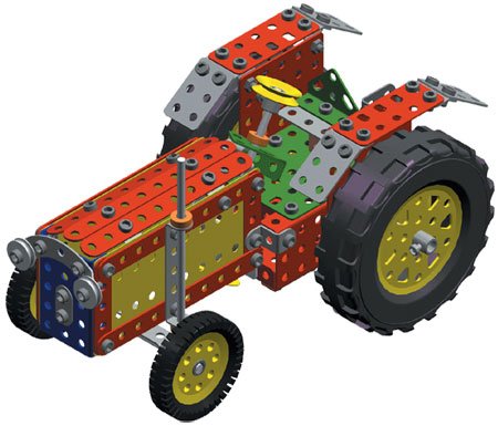 Merkur Farmer Set, 341 dílů, 20 modelů
