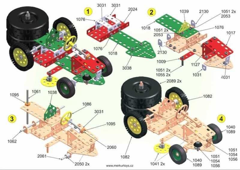 Merkur Farmer Set, 341 dílů, 20 modelů