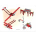 Merkur Red Baron, 680 dílů, 40 modelů