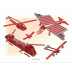 Merkur Red Baron, 680 dílů, 40 modelů