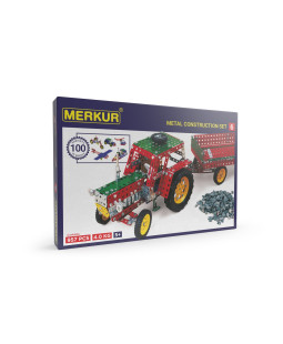 Merkur 6 stavebnice, 957 dílů, 100 modelů