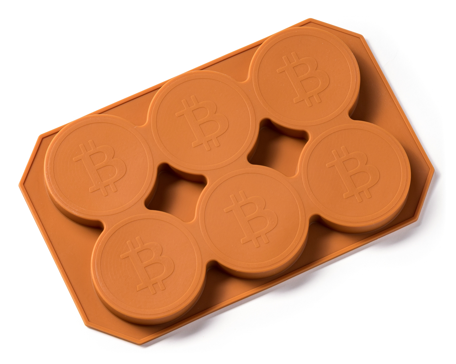 Forma na led nebo čokoládu Bitcoin