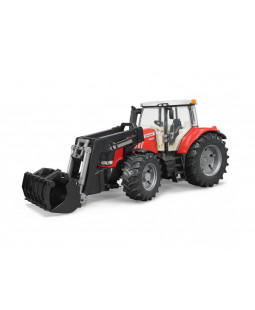 Bruder 3047 Traktor Massey Ferguson a čelní nakladač