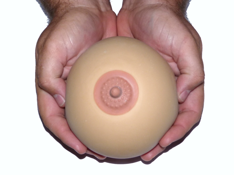 Mega antistresové prso 12 cm