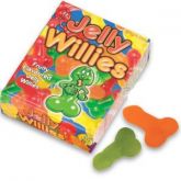 Želé bonbony Jelly Willies ve tvaru penisu