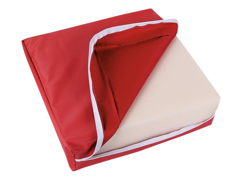 Bellatex Sedák nepromokavý červený - 40x40x10 cm