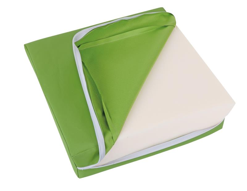 Bellatex Sedák nepromokavý Zelený - 40x40x10 cm