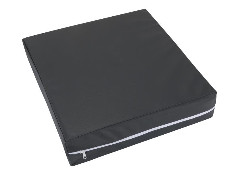 Bellatex Sedák nepromokavý Tmavě šedý - 40x40x10 cm