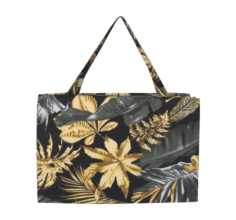 Bellatex Polstr na plážové lehátko, Monstera - 55x195 cm