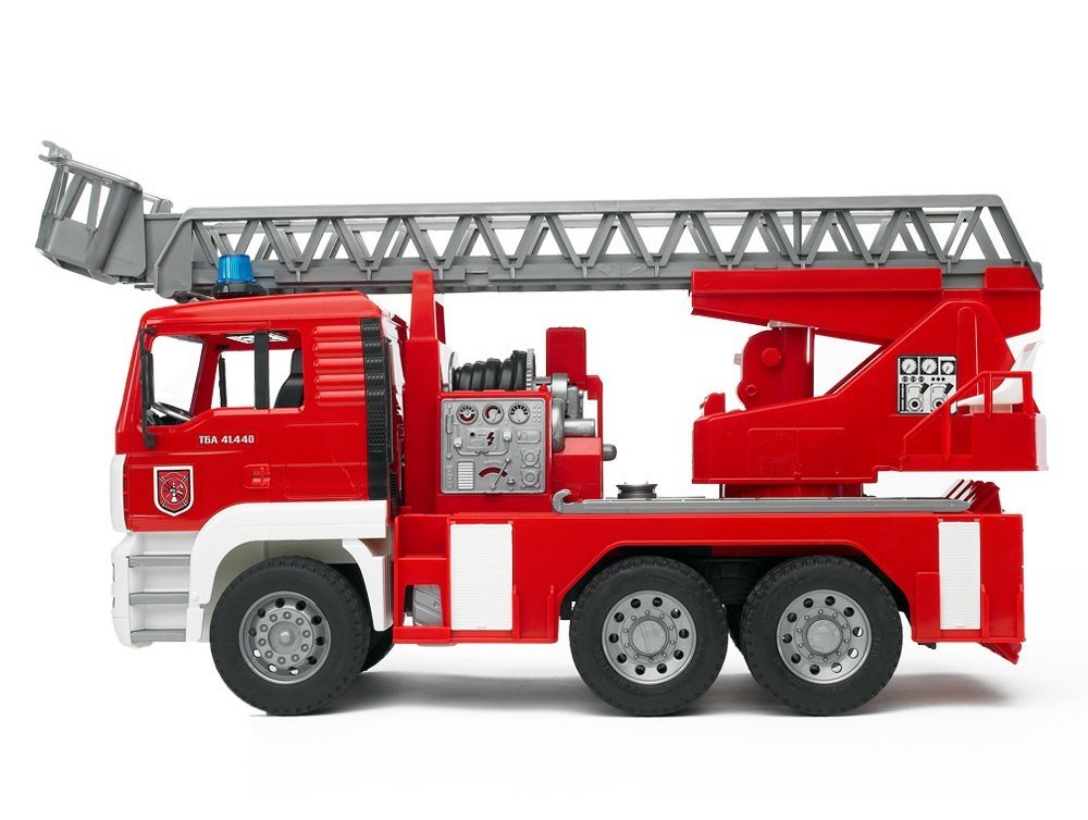 Bruder 2771 Hasičské auto MAN TGA se stříkačkou
