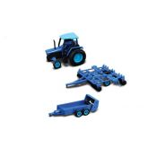 Kovový traktor  - Play set Maisto 