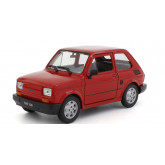 Welly Fiat 126 Červený tmavý 1:21