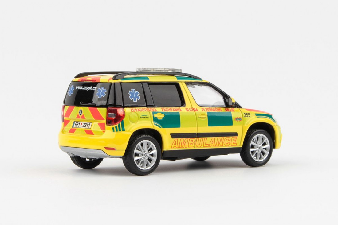 Abrex Škoda Yeti FL (2013) ZZS Plzeňského Kraje 255 1:43
