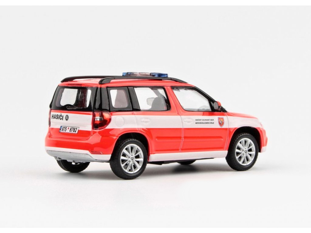 Abrex Škoda Yeti FL (2013) HZS Moravskoslezského Kraje 1:43