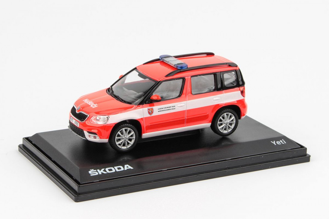 Abrex Škoda Yeti FL (2013) HZS Moravskoslezského Kraje 1:43