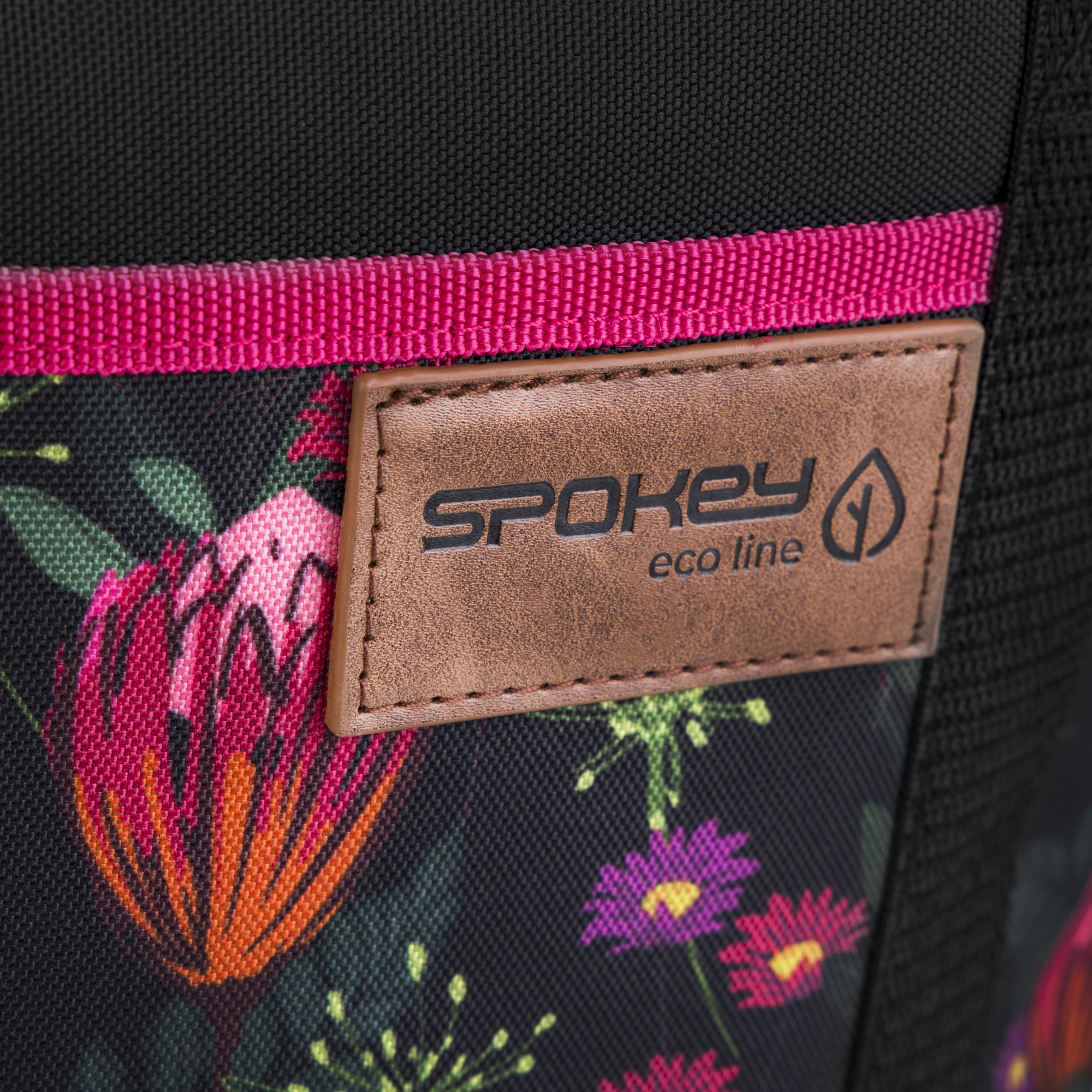 Spokey EKO SIMPLY Plážová termo taška, černá, 12 litrů