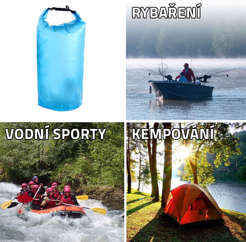 Voděodolný vak, 10L