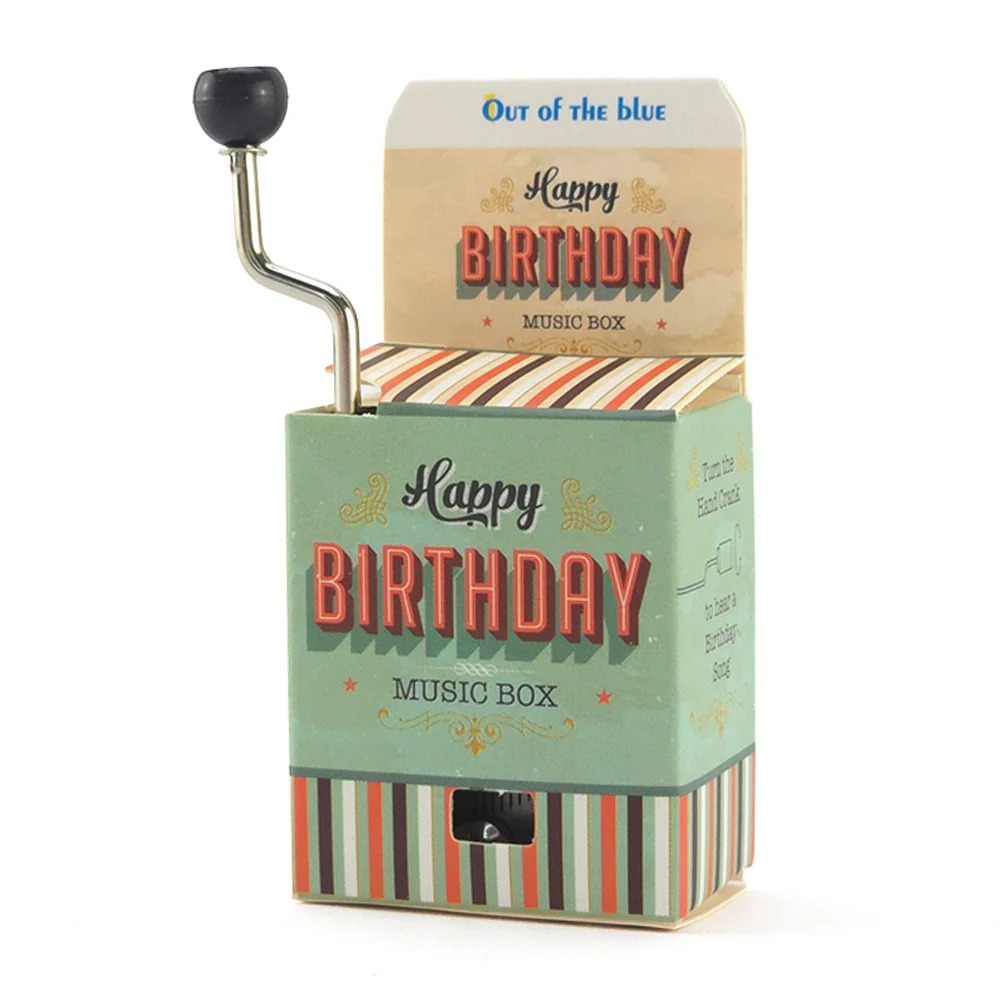 Hudební skříňka Happy Birthday