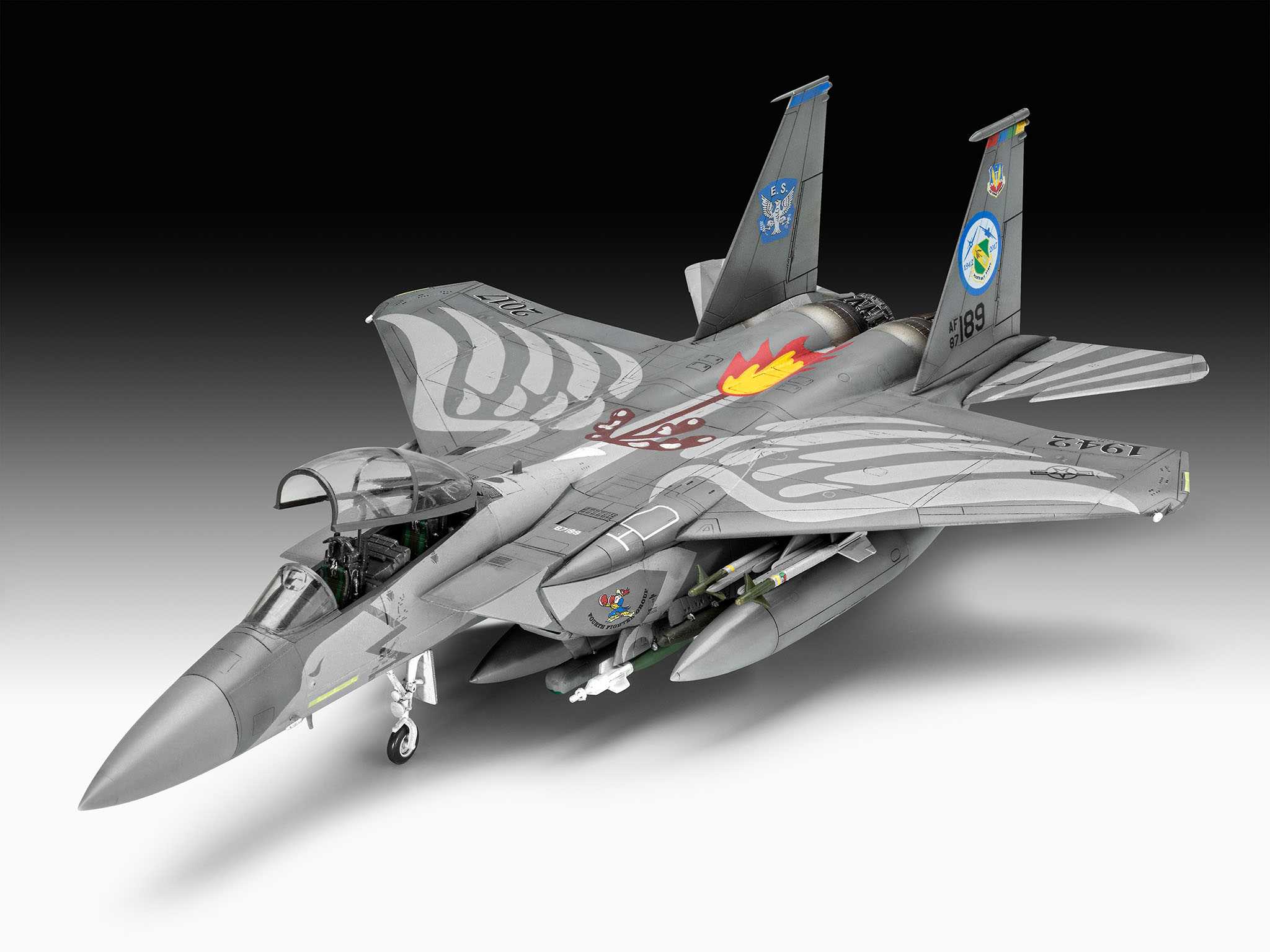 Revell ModelKit letadlo 03841 - F-15E Strike Eagle (1:72)