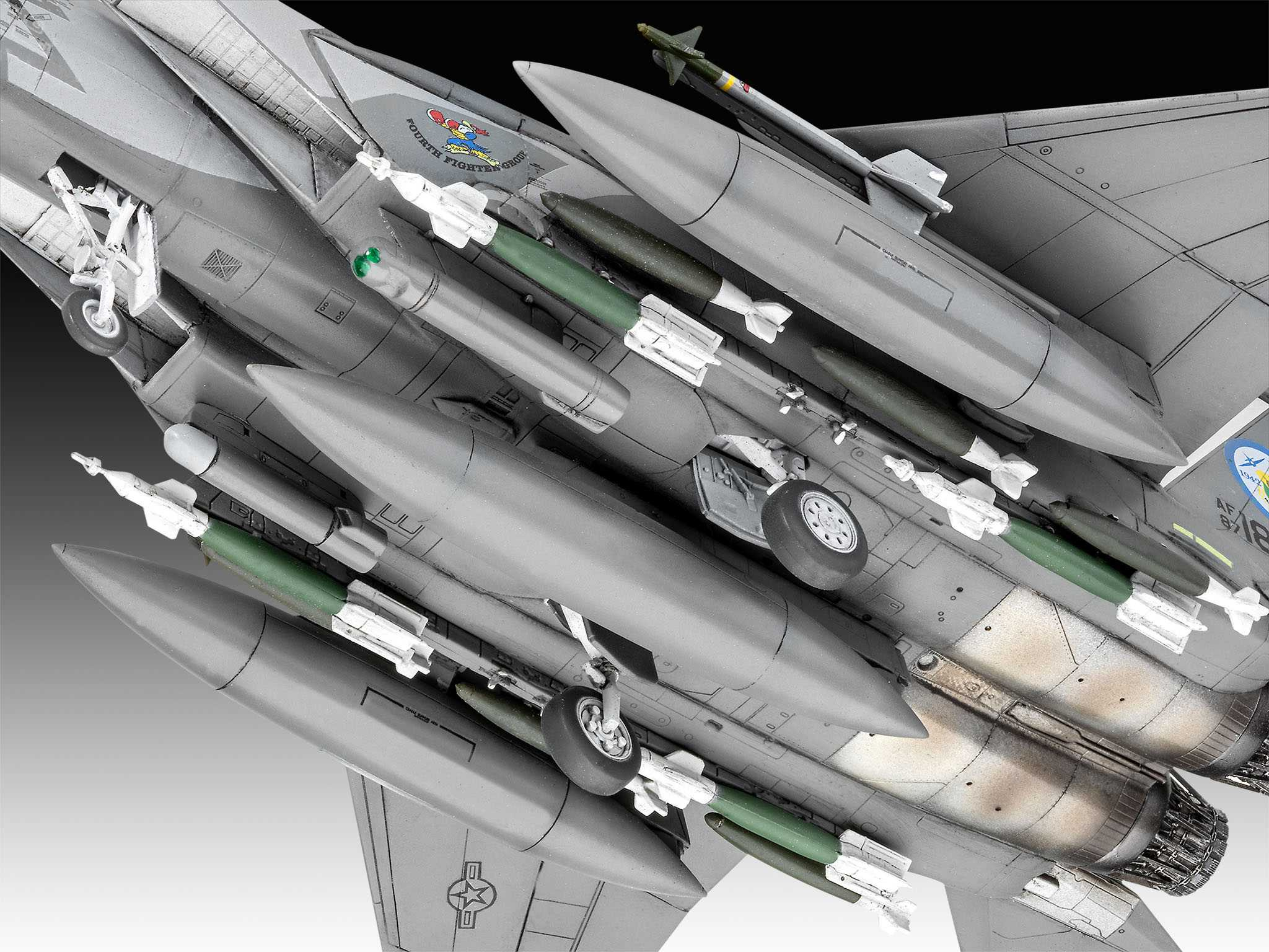 Revell ModelKit letadlo 03841 - F-15E Strike Eagle (1:72)