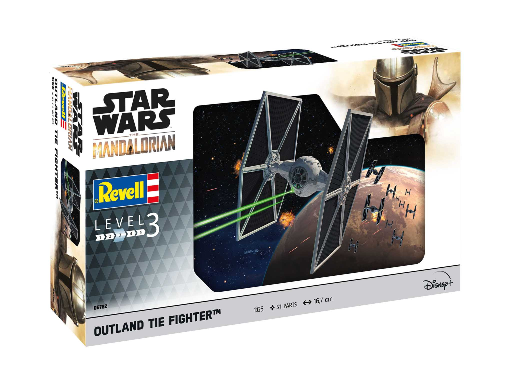 Revell ModelKit Star Wars 06782 The Mandalorian: Outland TIE Fighter (1:65)