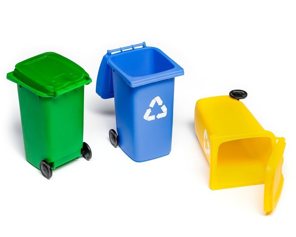 Úložné boxy na tužky, Popelnice