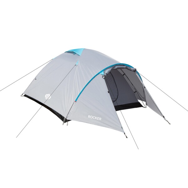 Turistický stan NILS Camp NC6013 Rocker, šedý