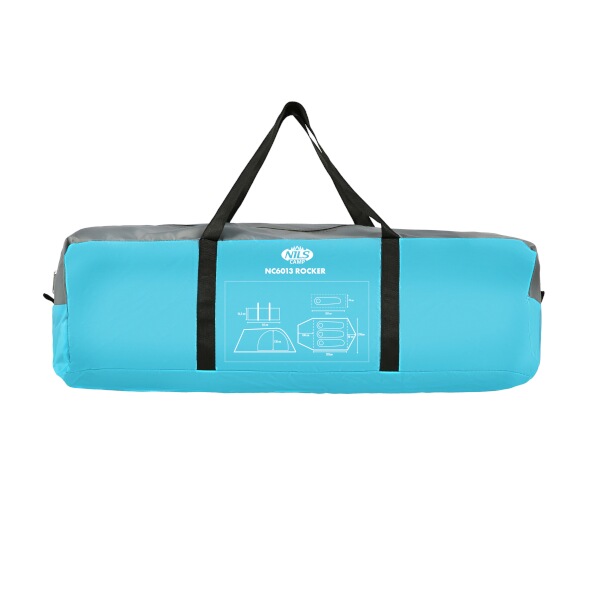 Turistický stan NILS Camp NC6013 Rocker, šedý