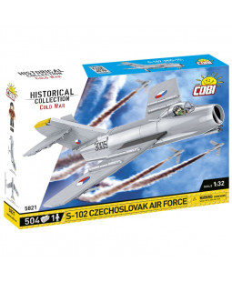 Cobi 5821 Cold War S-102 Czechoslovak Air Force, 1:32, 504 kostek