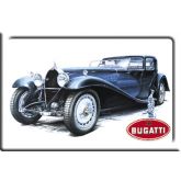 Plechové pohlednice aut  Bugatti