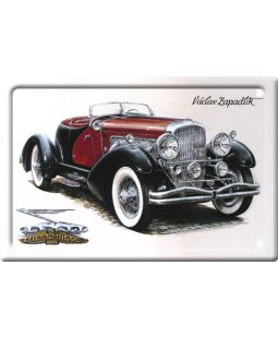 Plechové cedule automobilu Duesenberg