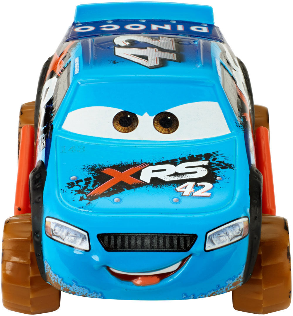 Mattel Cars XRS3 Autíčko odpružený závoďák