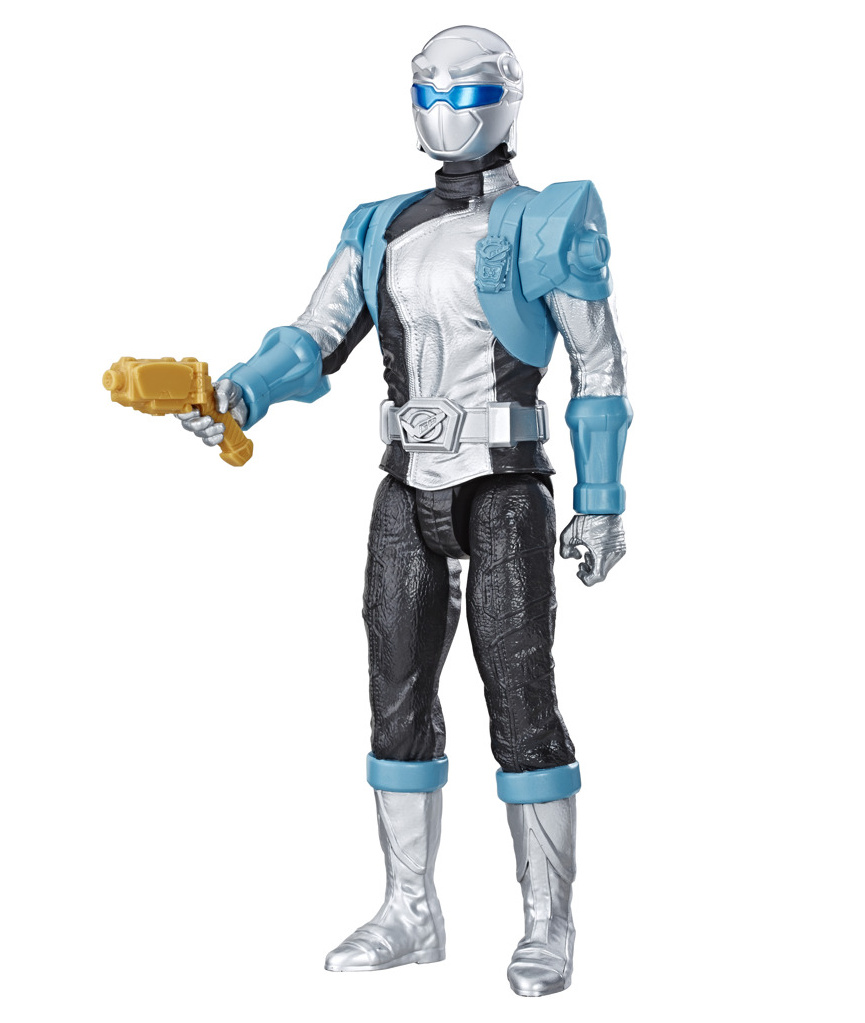Power Rangers Figurka Silver Ranger, 30cm