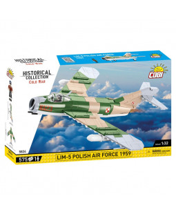 Cobi 5824 Cold War LIM-5 Polish Air Force 1959, 1:32, 575 kostek