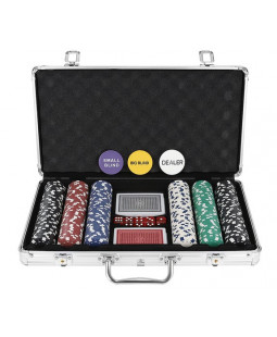 Poker sada 300 žetonů v HQ kufru